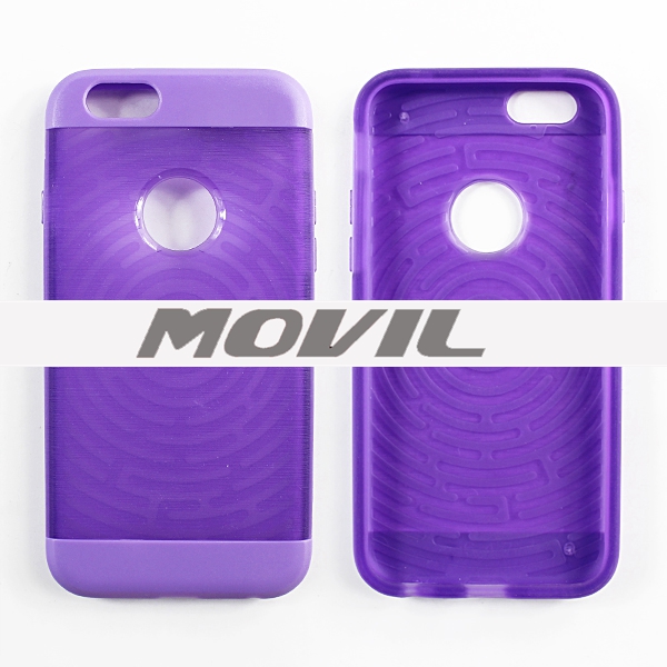 NP-2508 Frontera TPU   PC Funda para Apple iPhone 6-15